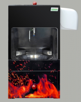 mobiles Handwaschbecken BBQ-Black frontal