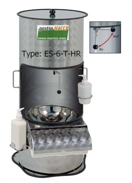 mobiles Handwaschbecken Type ES-6-T-HR