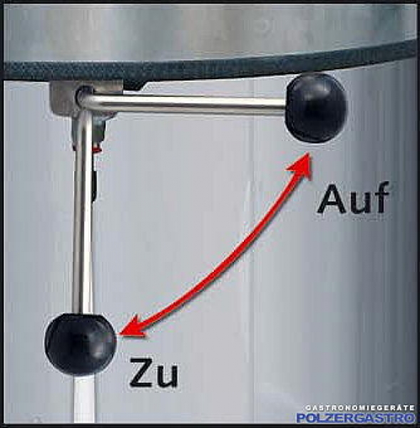 mobiles Handwaschbecken Typ ES-6-T-EX mit Handrückenbedienung